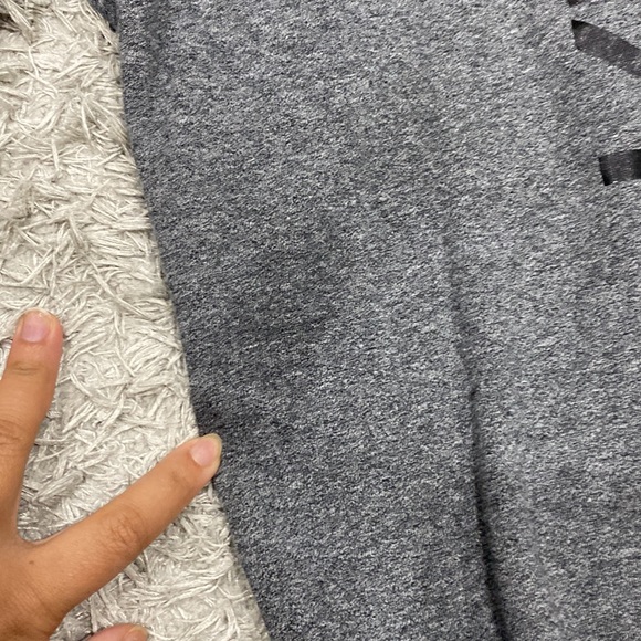 Calvin Klein Men's Jogger, Gray with logo print on the side (Medium) - Picture 4 of 9